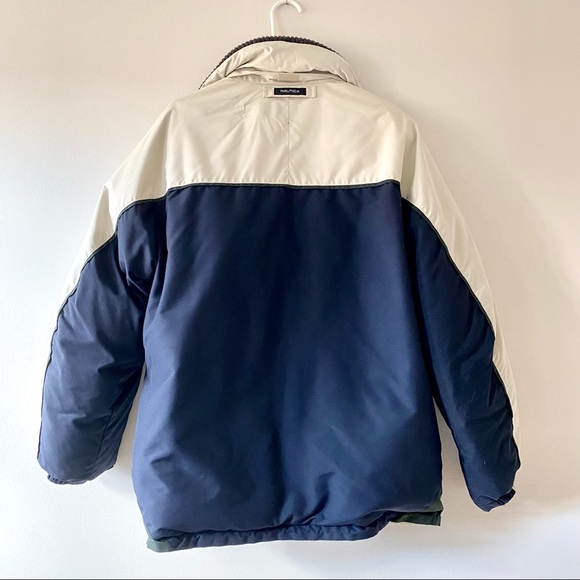 NAUTICA Men’s winter puffer jacket size Large - Picture 5 of 10